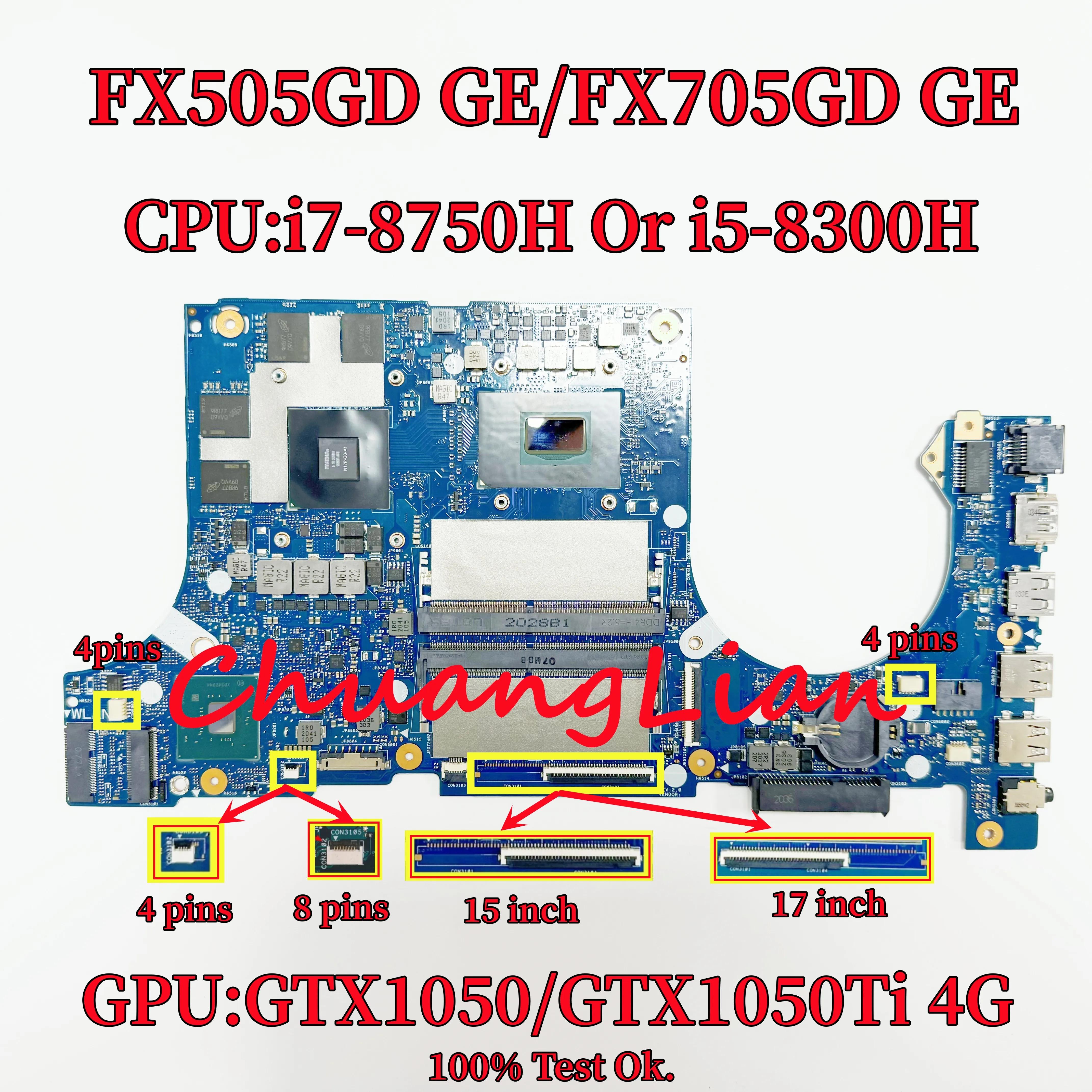 ̼ FX505GD/FX705GD κ, GE Ʈ , Withi7-8750H i5-8300H GTX1050/1050Ti 4G DDR4 100% OK
